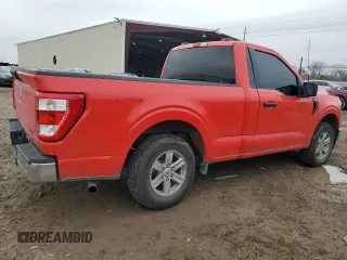 2022 Ford F-150 XL with VIN 1FTMF1CB6NKE06606, listed as a Copart auction lot 42797085 with 45,926 mi miles and Salvage Title. Bid and sale history available at carsss.com. Image 3.