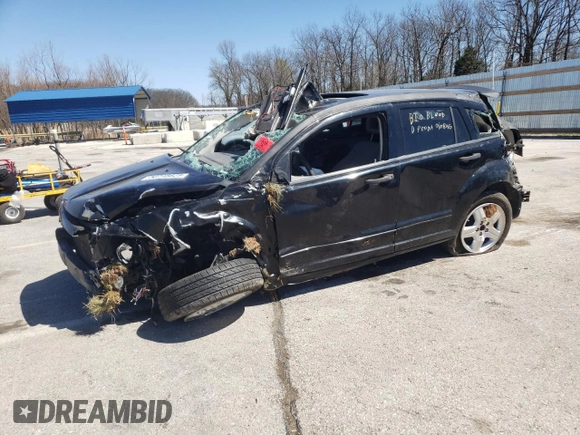 2007 Dodge Caliber SXT with VIN 1B3HB48B97D101293, listed as a Copart auction lot 50748625 with 63,124 mi miles and Salvage Title. Bid and sale history available at DreamBid. Image 1.