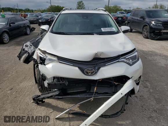 2016 Toyota RAV4 Limited with VIN 2T3DFREVXGW495077, listed as a Copart auction lot 55533505 with 122,483 mi miles and Salvage title. Bid and sale history available at DreamBid. Image 5.