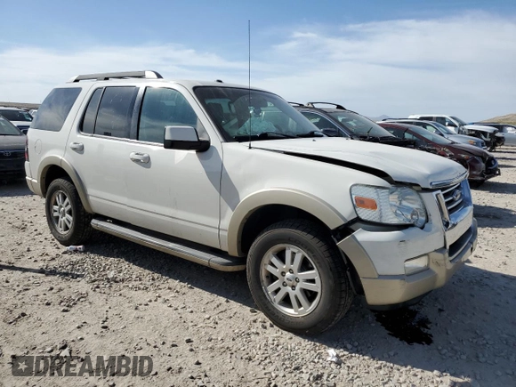 2010 Ford Explorer Eddie Bauer z VIN 1FMEU7E87AUB12835, wystawiony jako Copart lot #53271045 z przebiegiem 154 046 mil mil oraz Szkoda całkowita • Salvage title. Historia ofert i sprzedaży dostępna na DreamBid. Obrazek 4.