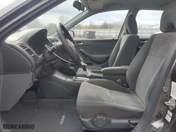 2004 Honda Civic LX with VIN 2HGES16544H622452, listed as a Copart auction lot 52700855 with 82,119 mi miles and Salvage Title. Bid and sale history available at carsss.com. Image 7.