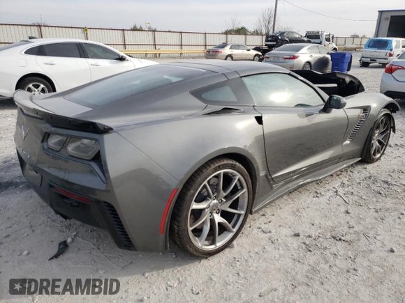 2016 Chevrolet Corvette Z06 3LZ with VIN 1G1YU2D69G5606730, listed as a Copart auction lot 71944912 with 22,388 mi miles. Bid and sale history available at carsss.com. Image 3.