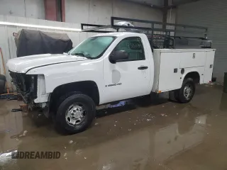 2009 Chevrolet Silverado 1500 with VIN 1GBHC44KX9F170295, listed as a Copart auction lot 45369965 with 166,640 mi miles and Salvage Title. Bid and sale history available at DreamBid. Image 1.