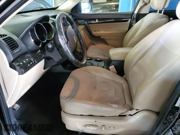 2011 Kia Sorento EX with VIN 5XYKU4A25BG103836, listed as a Copart auction lot 46044915 with 0 mi miles and Salvage Title. Bid and sale history available at carsss.com. Image 7.