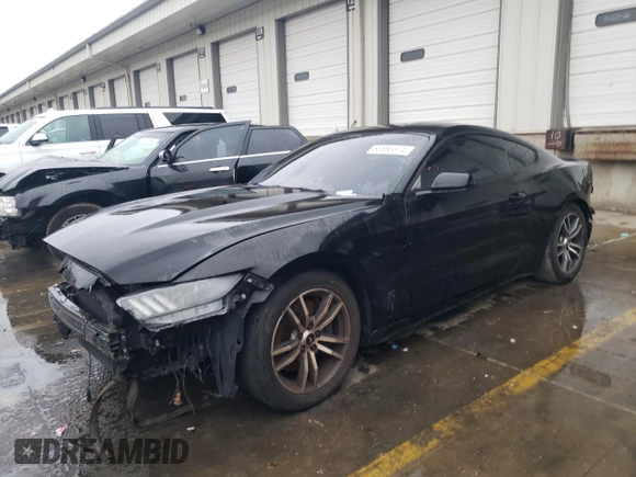 2015 Ford Mustang EcoBoost with VIN 1FA6P8TH1F5337025, listed as a Copart auction lot 86886574 with 87,016 mi miles and Salvage Title. Bid and sale history available at DreamBid. Image 1.