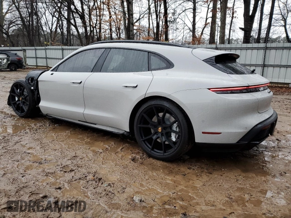 2024 Porsche Taycan GTS with VIN WP0CD2Y1XRSA84164, listed as a Copart auction lot 42511885 with 3,662 mi miles and Salvage title. Bid and sale history available at DreamBid. Image 2.