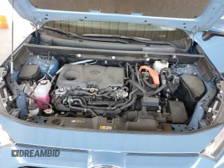 2022 Toyota RAV4 Hybrid SE with VIN 4T3T6RFV7NU103423, listed as a Copart auction lot 59709215 with 27,595 mi miles and Salvage title. Bid and sale history available at DreamBid. Image 11.