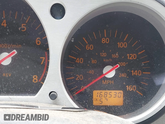 2003 Nissan 350Z Touring z VIN JN1AZ34E93T008895, wystawiony jako IAAI lot #42345352 z przebiegiem 168 530 mil mil oraz . Historia ofert i sprzedaży dostępna na DreamBid. Obrazek 7.