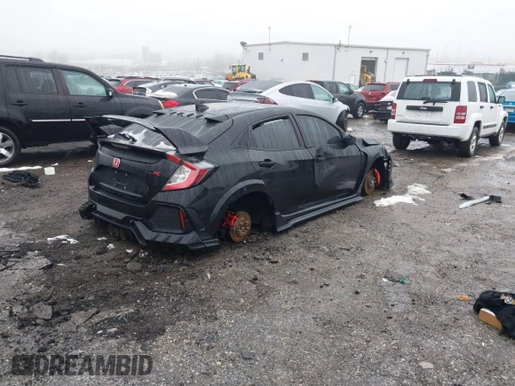2019 Honda Civic Type R Touring z VIN SHHFK8G73KU200217, wystawiony jako IAAI lot #41566865 z przebiegiem Nie podano mil oraz . Historia ofert i sprzedaży dostępna na DreamBid. Obrazek 4.