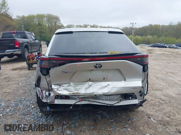 2024 Toyota bZ4X XLE with VIN JTMABACA2RA070129, listed as a IAAI auction lot 42158861 with 12,269 mi miles and . Bid and sale history available at DreamBid. Image 17.