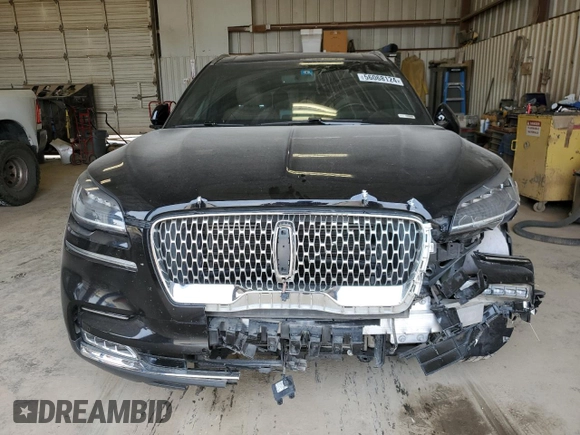 2020 Lincoln Aviator Reserve z VIN 5LM5J7WC2LGL28425, wystawiony jako Copart lot #56068124 z przebiegiem 82 282 mil mil oraz Szkoda całkowita • Salvage title. Historia ofert i sprzedaży dostępna na DreamBid. Obrazek 5.