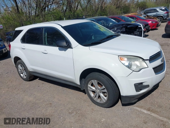 2015 Chevrolet Equinox LS z VIN 2GNALAEKXF6354062, wystawiony jako IAAI lot #41994552 z przebiegiem 185 000 mil mil oraz . Historia ofert i sprzedaży dostępna na DreamBid. Obrazek 1.