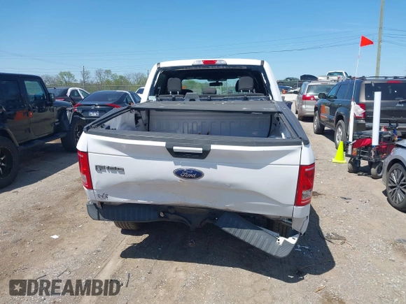 2015 Ford F-150 XL with VIN 1FTEW1CP5FKE17727, listed as a IAAI auction lot 42038024 with 142,441 mi miles. Bid and sale history available at carsss.com. Image 16.
