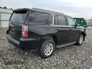 2017 GMC Yukon SLT with VIN 1GKS2BKC2HR174637, listed as a Copart auction lot 58534834 with 91,233 mi miles and Salvage Title. Bid and sale history available at carsss.com. Image 3.