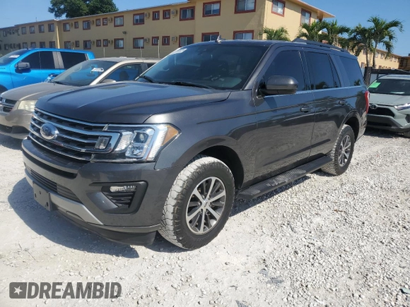 2020 Ford Expedition XLT with VIN 1FMJU1HTXLEA23155, listed as a Copart auction lot 57830525 with 104,931 mi miles and Clean title. Bid and sale history available at DreamBid. Image 1.