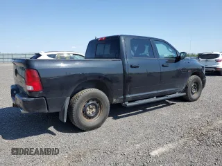 2018 Ram 1500 Big Horn with VIN 1C6RR7LT0JS230274, listed as a Copart auction lot 61849605 with 111,721 mi miles and Salvage title. Bid and sale history available at DreamBid. Image 3.