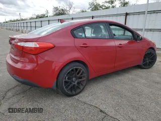 2014 Kia Forte LX with VIN KNAFX4A6XE5080348, listed as a Copart auction lot 47750315 with 84,822 mi miles and Clean Title. Bid and sale history available at carsss.com. Image 3.