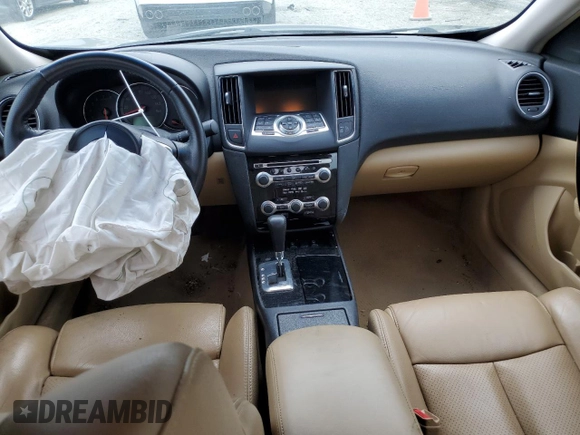 2010 Nissan Maxima SV with VIN 1N4AA5AP1AC863518, listed as a Copart auction lot 56188795 with 115,377 mi miles and Salvage title. Bid and sale history available at DreamBid. Image 8.