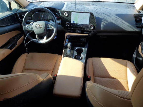 2022 Lexus NX with VIN JTJAKCEZ4N5004552, listed as a Copart auction lot 75903064 with 47,752 mi miles and Salvage Title. Bid and sale history available at carsss.com. Image 8.