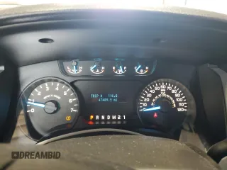 2013 Ford F-150 XL with VIN 1FTNF1EF9DKD63737, listed as a Copart auction lot 57023185 with 47,489 mi miles and Salvage title. Bid and sale history available at DreamBid. Image 9.