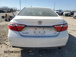 2015 Toyota Camry XLE with VIN 4T1BF1FK1FU497689, listed as a Copart auction lot 48528385 with 229,376 mi miles and Salvage Title. Bid and sale history available at carsss.com. Image 6.