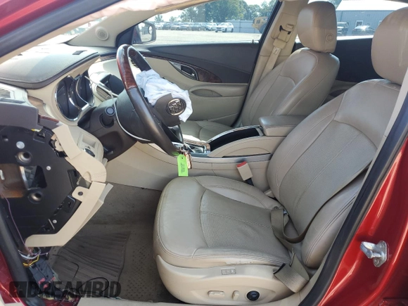 2012 Buick LaCrosse Premium 2 with VIN 1G4GF5E3XCF233880, listed as a Copart auction lot 59942475 with 145,502 mi miles and Salvage title. Bid and sale history available at DreamBid. Image 7.