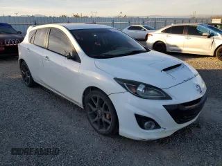 2013 Mazda 3 Mazdaspeed3 Touring with VIN JM1BL1L46D1785533, listed as a Copart auction lot 87672345 with 181,636 mi miles and Salvage Title. Bid and sale history available at DreamBid. Image 4.