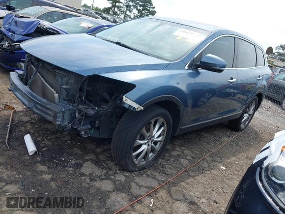 2014 Mazda CX-9 Grand Touring with VIN JM3TB2DA7E0427423, listed as a IAAI auction lot 42006817 with 95,248 mi miles and . Bid and sale history available at DreamBid. Image 2.