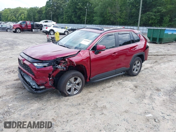 2023 Toyota RAV4 XLE with VIN 2T3W1RFVXPW289358, listed as a IAAI auction lot 42484886 with 20,107 mi miles and . Bid and sale history available at DreamBid. Image 17.