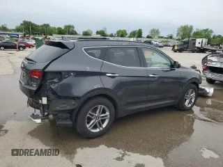 2017 Hyundai Santa Fe 2.4L with VIN 5XYZUDLB7HG491883, listed as a Copart auction lot 54439415 with 80,892 mi miles and Clean title. Bid and sale history available at DreamBid. Image 3.