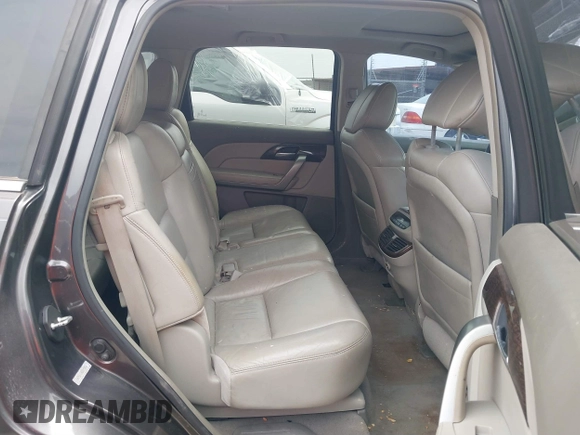 2011 Acura MDX Tech Pkg with VIN 2HNYD2H69BH503868, listed as a IAAI auction lot 41673758 with 198,686 mi miles. Bid and sale history available at carsss.com. Image 8.