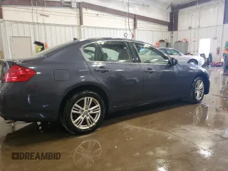 2012 Infiniti G25 Sedan x with VIN JN1DV6AR2CM730754, listed as a Copart auction lot 47788085 with 0 mi miles and Salvage Title. Bid and sale history available at carsss.com. Image 3.