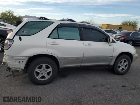 2002 Lexus RX 300 with VIN JTJGF10U320140825, listed as a Copart auction lot 78864354 with 175,570 mi miles and Salvage Title. Bid and sale history available at carsss.com. Image 3.