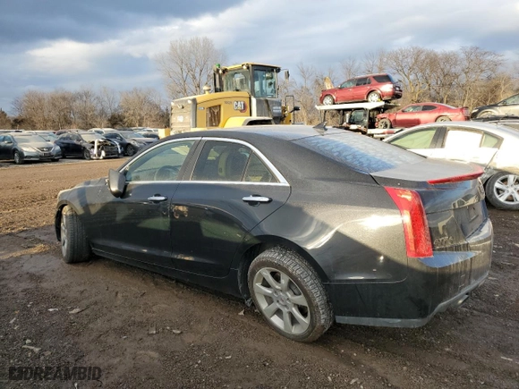 2013 Cadillac ATS with VIN 1G6AG5RX5D0163815, listed as a Copart auction lot 85955964 with 128,760 mi miles and Salvage Title. Bid and sale history available at carsss.com. Image 2.