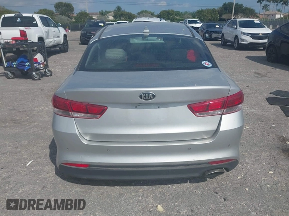 2018 Kia Optima LX with VIN 5XXGT4L39JG235287, listed as a IAAI auction lot 41802035 with 96,412 mi miles. Bid and sale history available at carsss.com. Image 15.