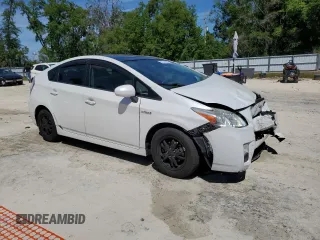 2011 Toyota Prius I with VIN JTDKN3DUXB1418541, listed as a Copart auction lot 53191935 with 111,459 mi miles and Salvage Title. Bid and sale history available at DreamBid. Image 4.