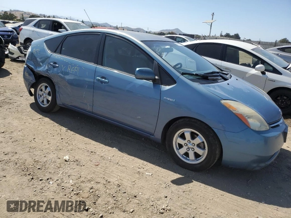 2007 Toyota Prius with VIN JTDKB20U477633166, listed as a Copart auction lot 61981615 with 153,491 mi miles and Salvage title. Bid and sale history available at DreamBid. Image 4.