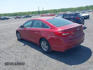2016 Hyundai Sonata SE with VIN 5NPE24AF0GH426827, listed as a IAAI auction lot 42163411 with 120,294 mi miles and . Bid and sale history available at carsss.com. Image 3.