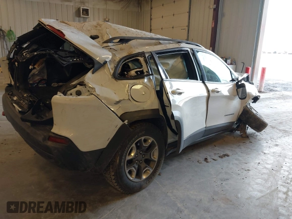 2019 Jeep Cherokee Trailhawk with VIN 1C4PJMBX1KD200300, listed as a IAAI auction lot 41781465 with Not Provided miles and . Bid and sale history available at DreamBid. Image 4.