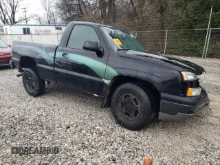 2003 Chevrolet Silverado 1500 LS with VIN 1GCEK14T73Z202568, listed as a Copart auction lot 84091234 with Not Provided miles and Salvage Title. Bid and sale history available at DreamBid. Image 4.