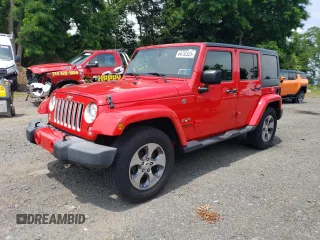 2017 Jeep Wrangler Unlimited Sahara с VIN 1C4HJWEG3HL610297, выставлен на аукционе Copart как лот 64732325 с пробегом 43 274 миль миль и Списание • Salvage title. История ставок и продаж доступна на DreamBid. Изображение 1.