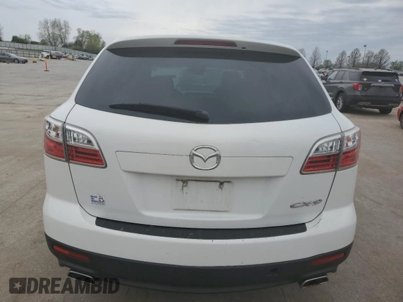 2010 Mazda CX-9 Sport with VIN JM3TB2MA1A0234405, listed as a Copart auction lot 52916135 with 183,646 mi miles and Salvage Title. Bid and sale history available at DreamBid. Image 6.