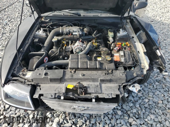 2000 Ford Mustang GT with VIN 1FAFP42X1YF247064, listed as a Copart auction lot 56169385 with 29,845 mi miles and Salvage title. Bid and sale history available at DreamBid. Image 11.