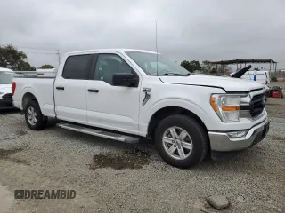2021 Ford F-150 XL z VIN 1FTEW1CP5MKD10061, wystawiony jako Copart lot #50598155 z przebiegiem 70 055 mil mil oraz Szkoda całkowita • Salvage title. Historia ofert i sprzedaży dostępna na DreamBid. Obrazek 4.