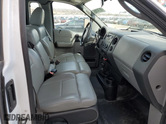 2006 Ford F-150 XL with VIN 1FTRF14W76NA59035, listed as a Copart auction lot 46174185 with 95,424 mi miles and Salvage Title. Bid and sale history available at carsss.com. Image 10.