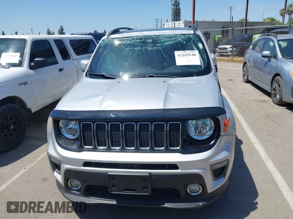 2021 Jeep Renegade Latitude with VIN ZACNJCBB8MPN10712, listed as a IAAI auction lot 42169548 with 56,796 mi miles and . Bid and sale history available at DreamBid. Image 11.