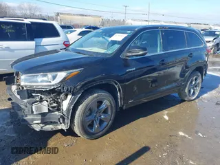 2018 Toyota Highlander Hybrid Limited z VIN 5TDDGRFH1JS047468, wystawiony jako IAAI lot #41295983 z przebiegiem Nie podano mil oraz . Historia ofert i sprzedaży dostępna na DreamBid. Obrazek 2.