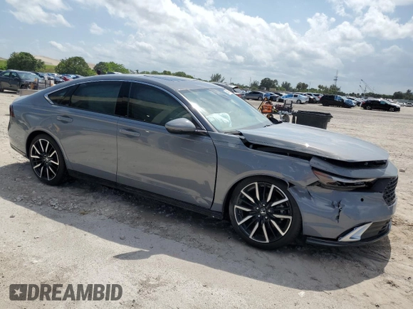 2024 Honda Accord Touring with VIN 1HGCY2F88RA036672, listed as a Copart auction lot 58369875 with 8,898 mi miles and Salvage title. Bid and sale history available at DreamBid. Image 4.