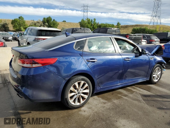 2017 Kia Optima LX with VIN 5XXGT4L35HG130367, listed as a Copart auction lot 72572114 with Not Provided miles and Clean Title. Bid and sale history available at carsss.com. Image 3.