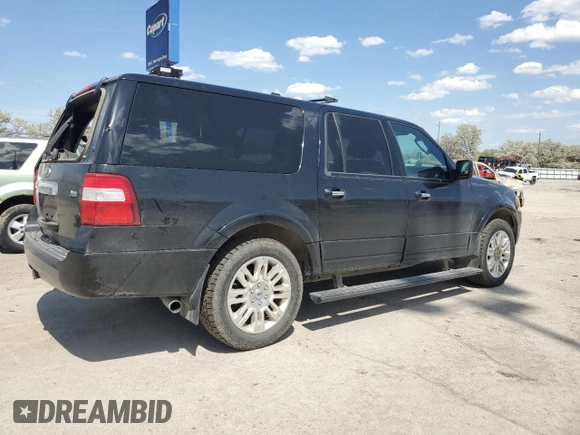 2011 Ford Expedition Max Limited with VIN 1FMJK2A56BEF06101, listed as a Copart auction lot 54401405 with 210,159 mi miles and Salvage title. Bid and sale history available at DreamBid. Image 3.